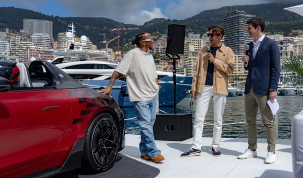 Lewis Hamilton George Russell Monaco