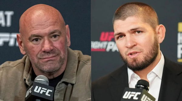 Dana White and Khabib Nurmagomedov