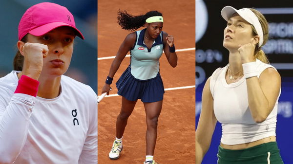 Iga Swiatek, Coco Gauff, Danielle Collins