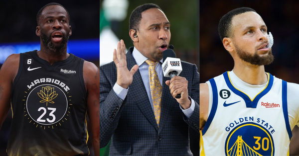 Draymond Green, Stephen A. Smith, Stephen Curry