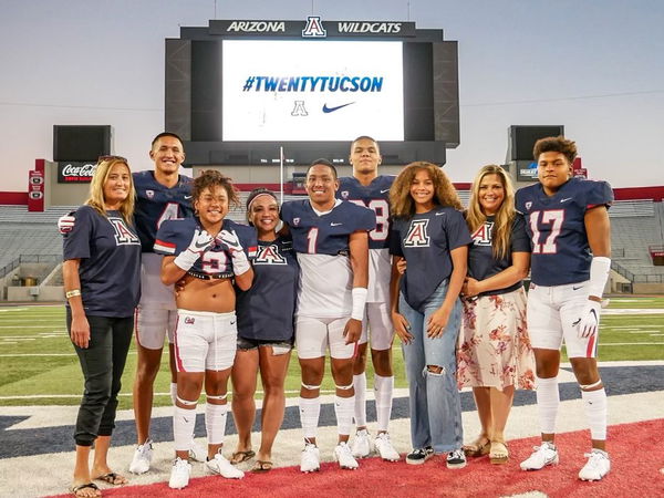 Noah Fifita with his family