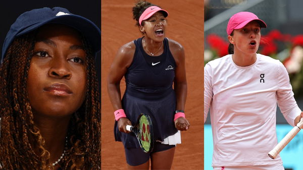 Coco Gauff, Naomi Osaka, Iga Swiatek