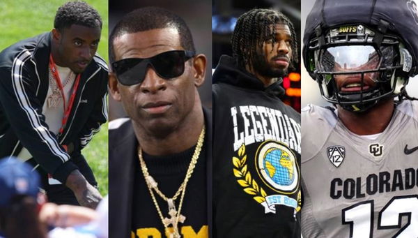 Deion Sanders Travis Hunter Deion Sanders Jr. Shedeur Sanders