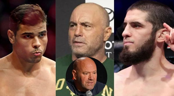 Paulo Costa; Joe Rogan; Islam Makhachev; Dana White