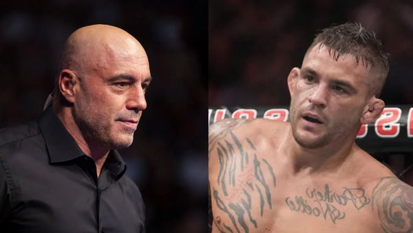 Joe Rogan and Dustin Poirier