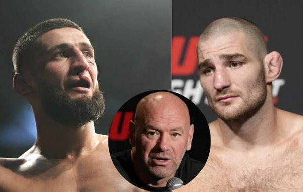 Khamzat chimaev; Sean Strickland; Dana White