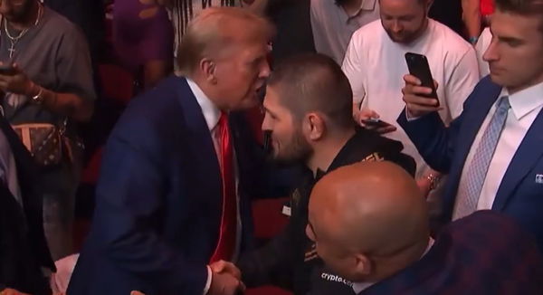 Donald Trump with Khabib Nurmagomedov