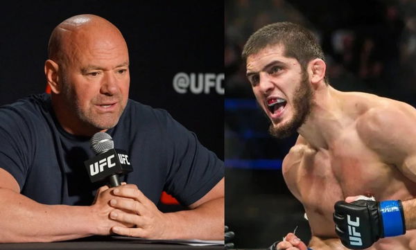 Dana White and Islam Makhachev