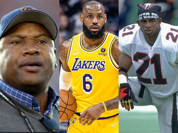 Bo Jackson, LeBron James, Deion Sanders