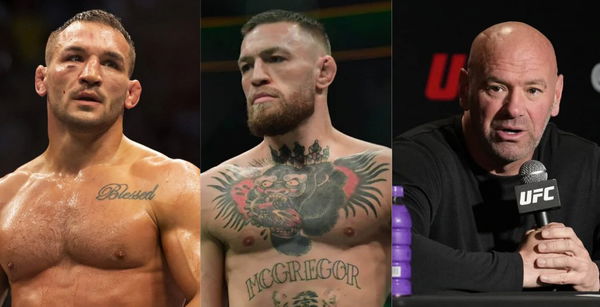 Michael Chandler; Dana White; Conor McGregor