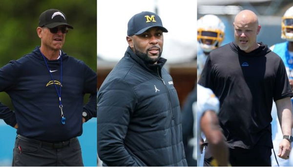 Jim Harbaugh Sherrone Moore Ben Herbert