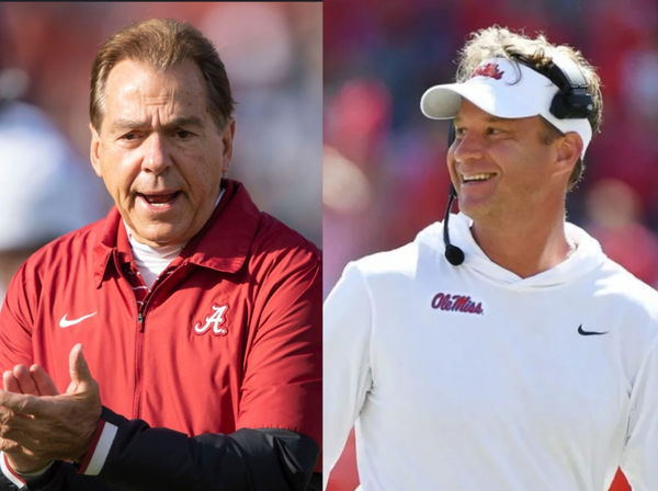 Lane Kiffin Nick Saban