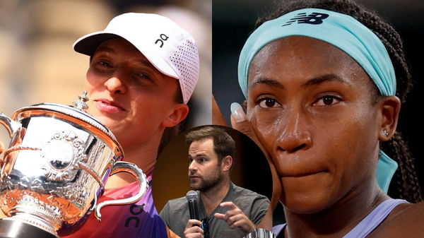 Iga Swiatek, Coco Gauff, Andy Roddick