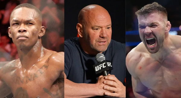 Israel Adesanya; Dana White; Dricus Du Plessis