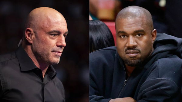 Joe Rogan and Kanye West