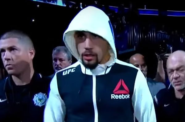 Robert Whittaker walking-out