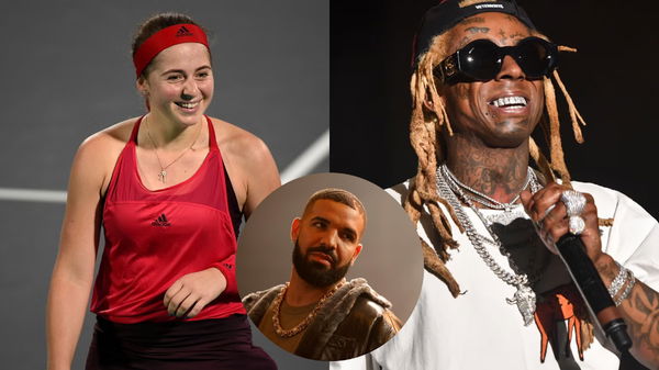 Jelena Ostapenko, Drake, Lil Wayne