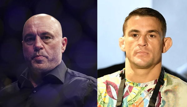 Joe Rogan and Dustin Poirier