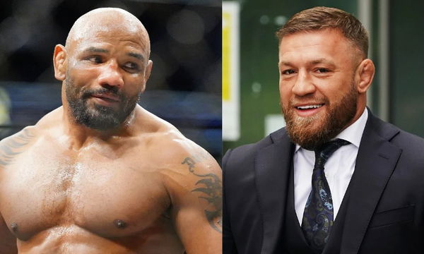 Yoel Romero and Conor McGregor