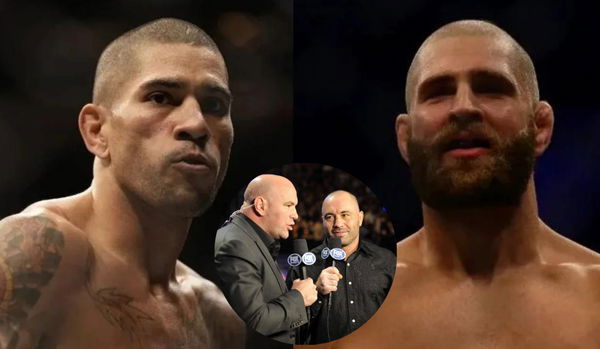 Alex Pereira; Jiri Prochazka; Dana White; Joe Rogan