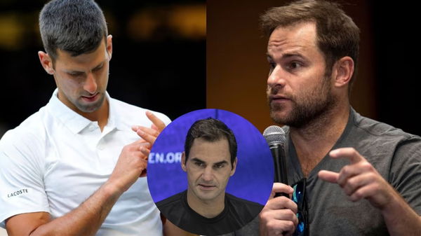 Novak Djokovic, Roger Federer, Andy Roddick