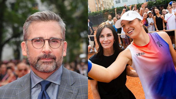 Steve Carell, Iga Swiatek, Courteney Cox