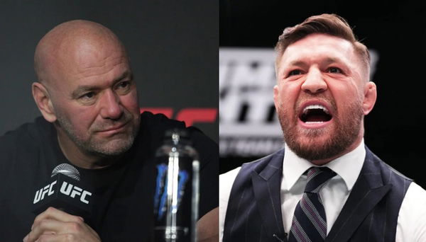 Dana White and Conor McGregor