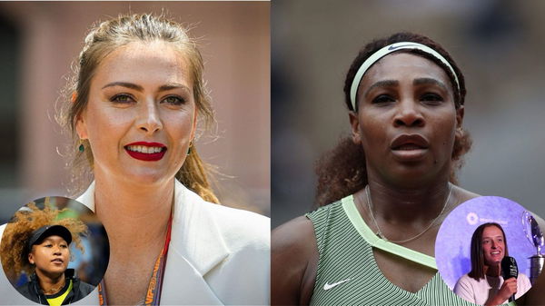 Naomi Osaka, Maria Sharapova, Serena Williams, Iga Swiatek