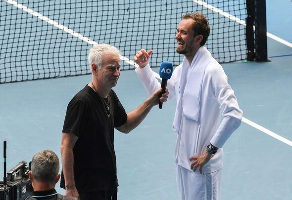 Daniil Medvedev, John McEnroe