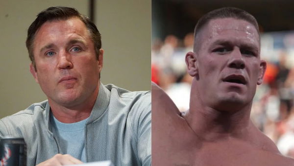 Chael Sonnen and John Cena