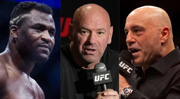 Francis Ngannou; Dana White; Joe Rogan