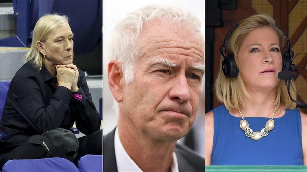 Martina Navratilova, John McEnroe, Chris Evert