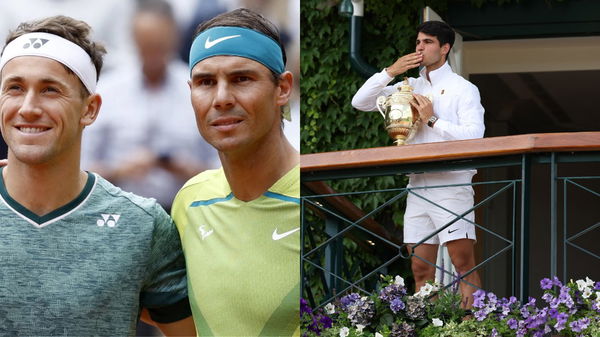 Casper Ruud, Rafael Nadal, Carlos Alcaraz