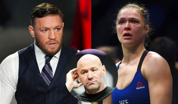 Conor McGregor; Ronda Rousey; Dana White