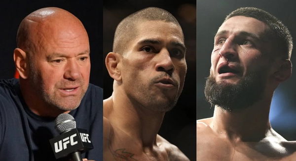 Dana White; Alex Pereira; Khamzat Chimaev