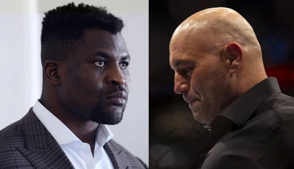 Francis Ngannou and Joe Rogan