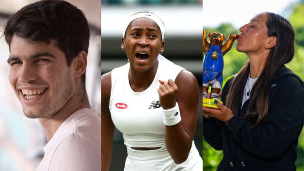 Carlos Alcaraz, Coco Gauff, Jessica Pegula