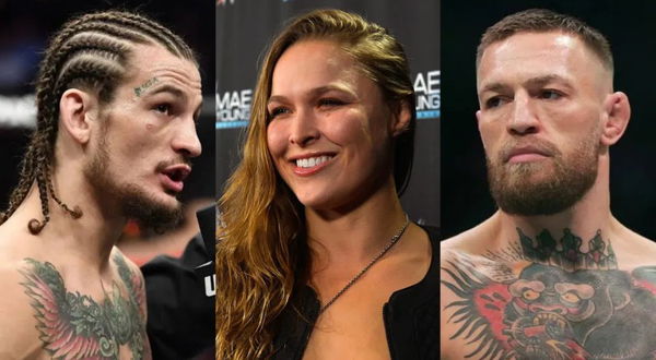 Sean O&#8217;Malley; Ronda Rousey; Conor McGregor