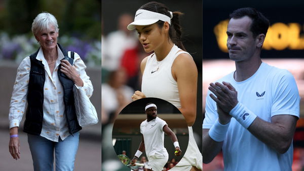 Judy Murray, Emma Raducanu, Andy Murray, Frances Tiafoe