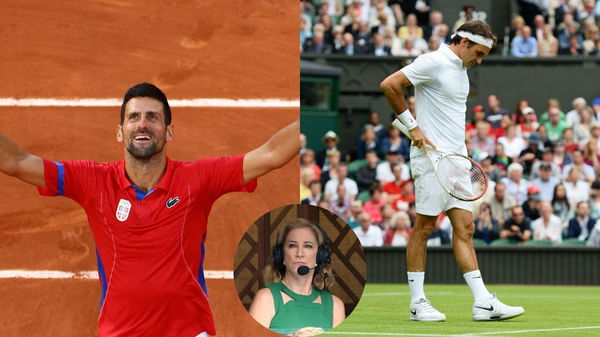 Roger Federer, Novak Djokovic, Chris Evert