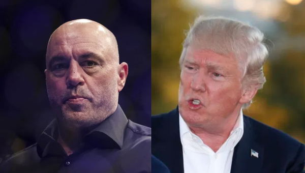 Joe Rogan and Donald Trump