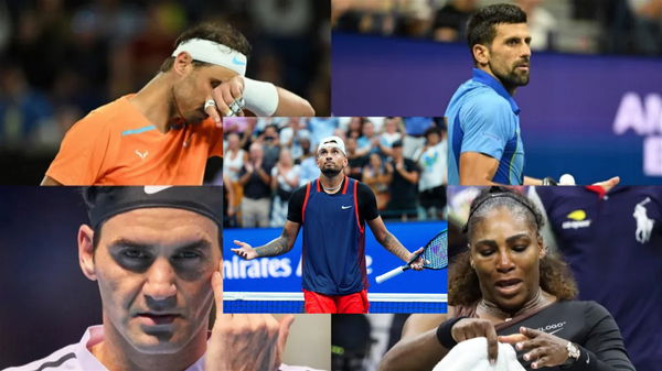 Nick Kyrgios, Roger Federer, Rafael Nadal, Novak Djokovic &#038; Serena Williams