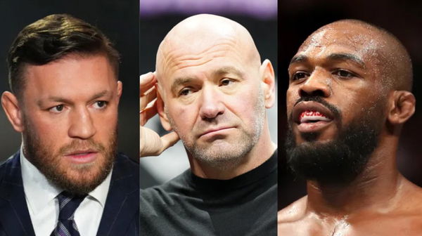 Conor McGregor; Dana White; Jon Jones