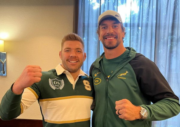 Dricus Du Plessis and Eben Etzebeth