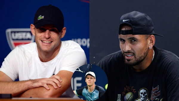 Jannik Sinner, Andy Roddick, Nick Kyrgios