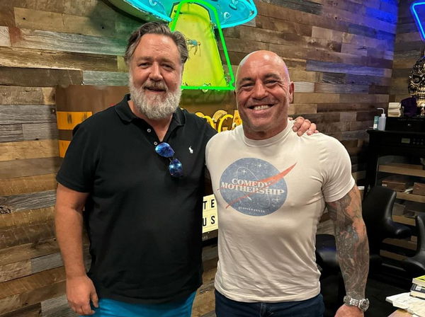 Russell Crowe and Joe Rogan