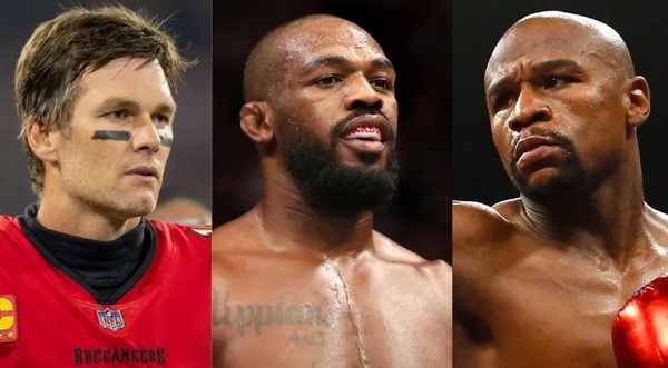 Tom Brady, Jon Jones, Floyd Mayweather