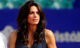 tennis star Gabriela Sabatini