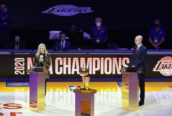 Jeanie Buss, Adam Silver