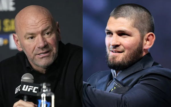 Dana White and Khabib Nurmagomedov